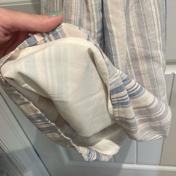 American Eagle smocked cross back mini dress size small - Picture 8 of 9